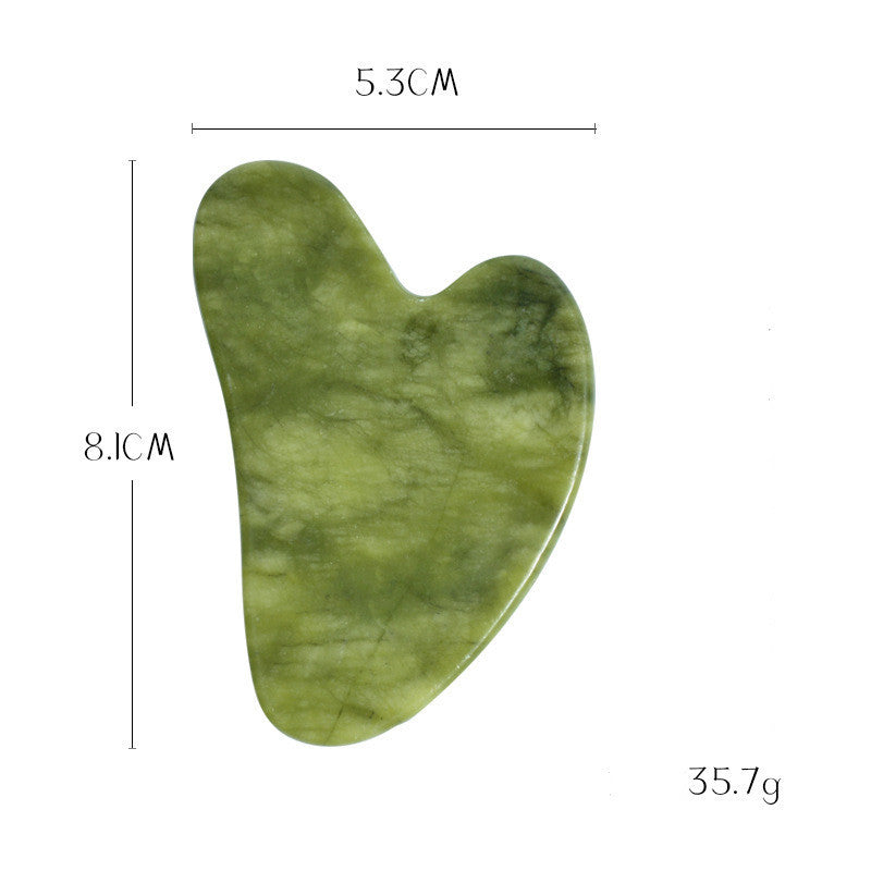 Green Phoenix Jade Gua Sha Massage Board Face Care