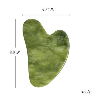 Green Phoenix Jade Gua Sha Massage Board Face Care