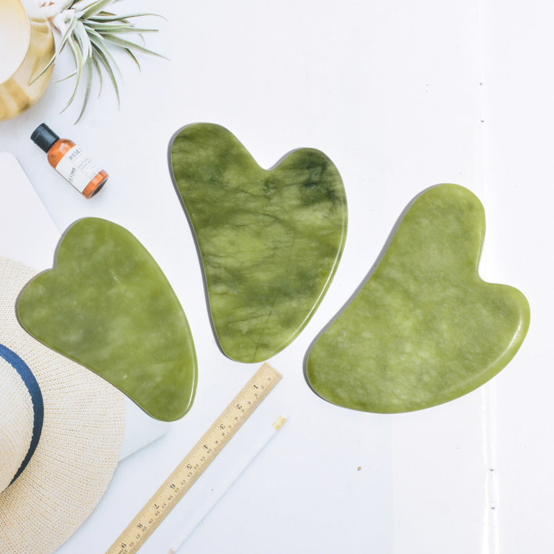 Green Phoenix Jade Gua Sha Massage Board Face Care