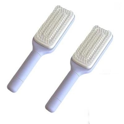 Self-Cleaning Hairbrush Anti-Static Massage Comb